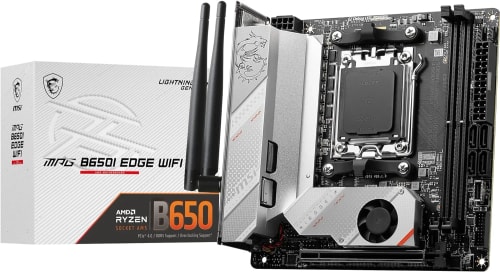 MSI MPG B650I EDGE WIFI - CARTE-MÈRE - MINI ITX - SOCKET AM5 - AMD B650