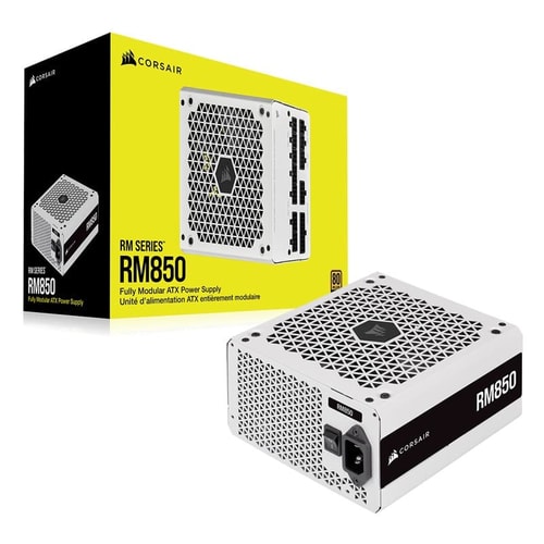 CORSAIR RM850 BLANC - FULL MODULAIRE 80+GOLD