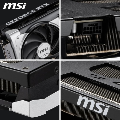 MSI NVIDIA GeForce RTX 5070 Ti 16G Ventus 3X OC Carte Graphique - 16 Go GDDR7 (28 GB/s /256 Bits), PCIe 5.0 - Triple Ventilateur (3X Ventilateurs TORX 5.0), HDMI 2.1b, DisplayPort 2.1b