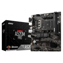 MSI A520M Pro Socket AM4 DDR4 Micro ATX