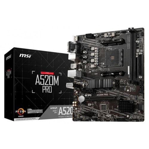 MSI A520M Pro Socket AM4 DDR4 Micro ATX