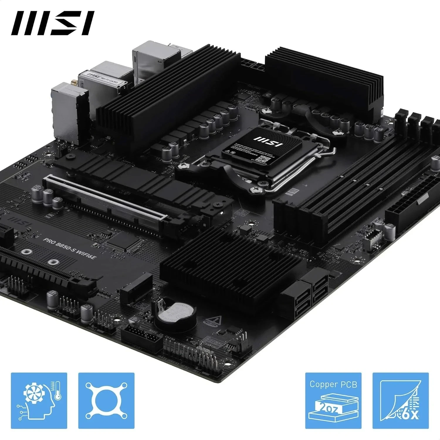 MSI PRO B850-S WIFI6E 