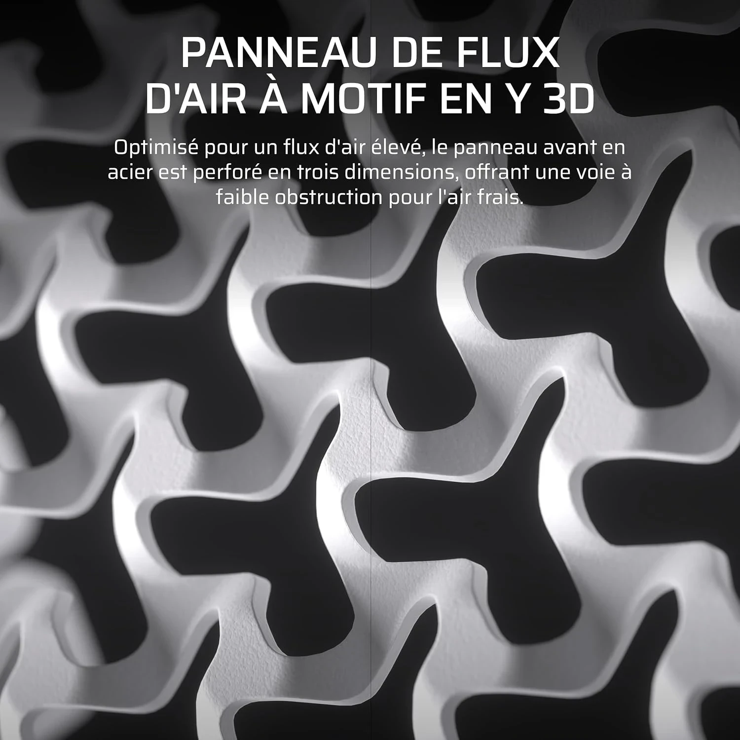 Corsair 4000D Airflow Blanc Boîtier ATX Moyen Tour en Verre Trempé