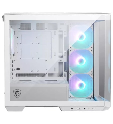 MSI MAG PANO M100R PZ Boîtier PC Micro-ATX  Blanc