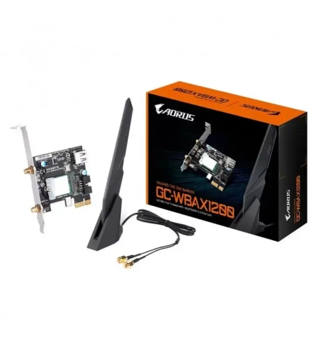 GIGABYTE GC-WBAX1200 - CARTE PCI-E WI-FI 6E + BLUETOOTH 5.2
