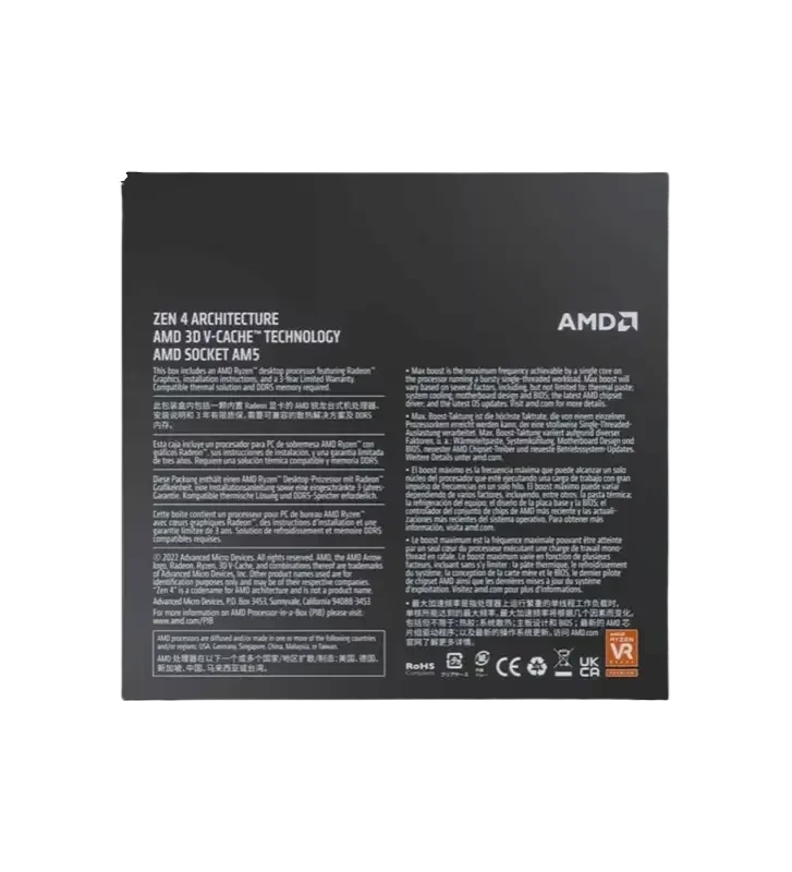 Processeur AMD RYZEN 9 7900X3D Tray Sans Ventilateur sans Boite