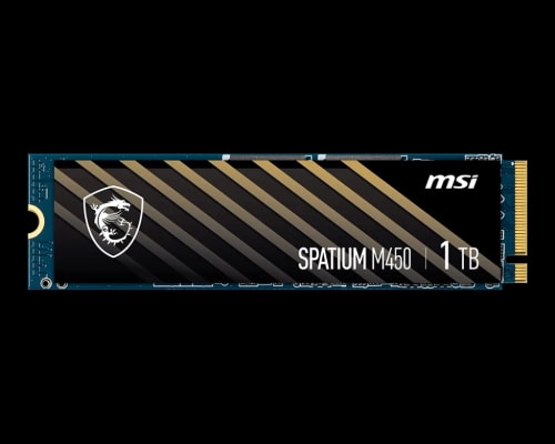 MSI SPATIUM M450 PCIe 4.0 NVMe M.2 1To