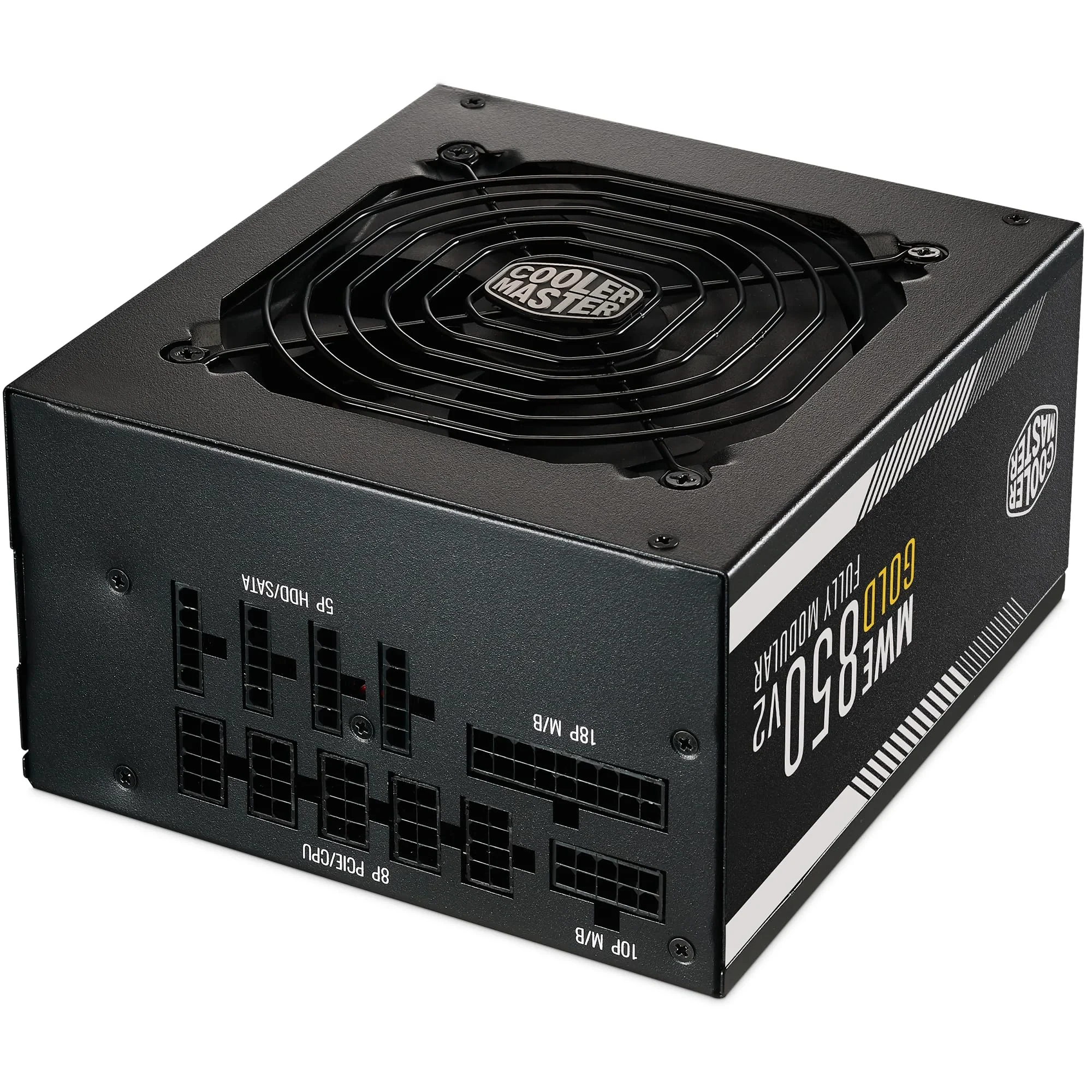 Cooler Master MWE Gold 850 V2 ATX 3.1 - 100% Modulaire - Prise EU - Support ATX 3.1, PSU 80 Plus Gold 850W, Garantie 5 Ans