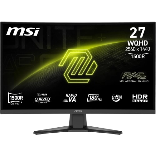 MSI MAG 275CQF E18 Gaming incurvé 27" WQHD - 2560 x 1440, 180 Hz