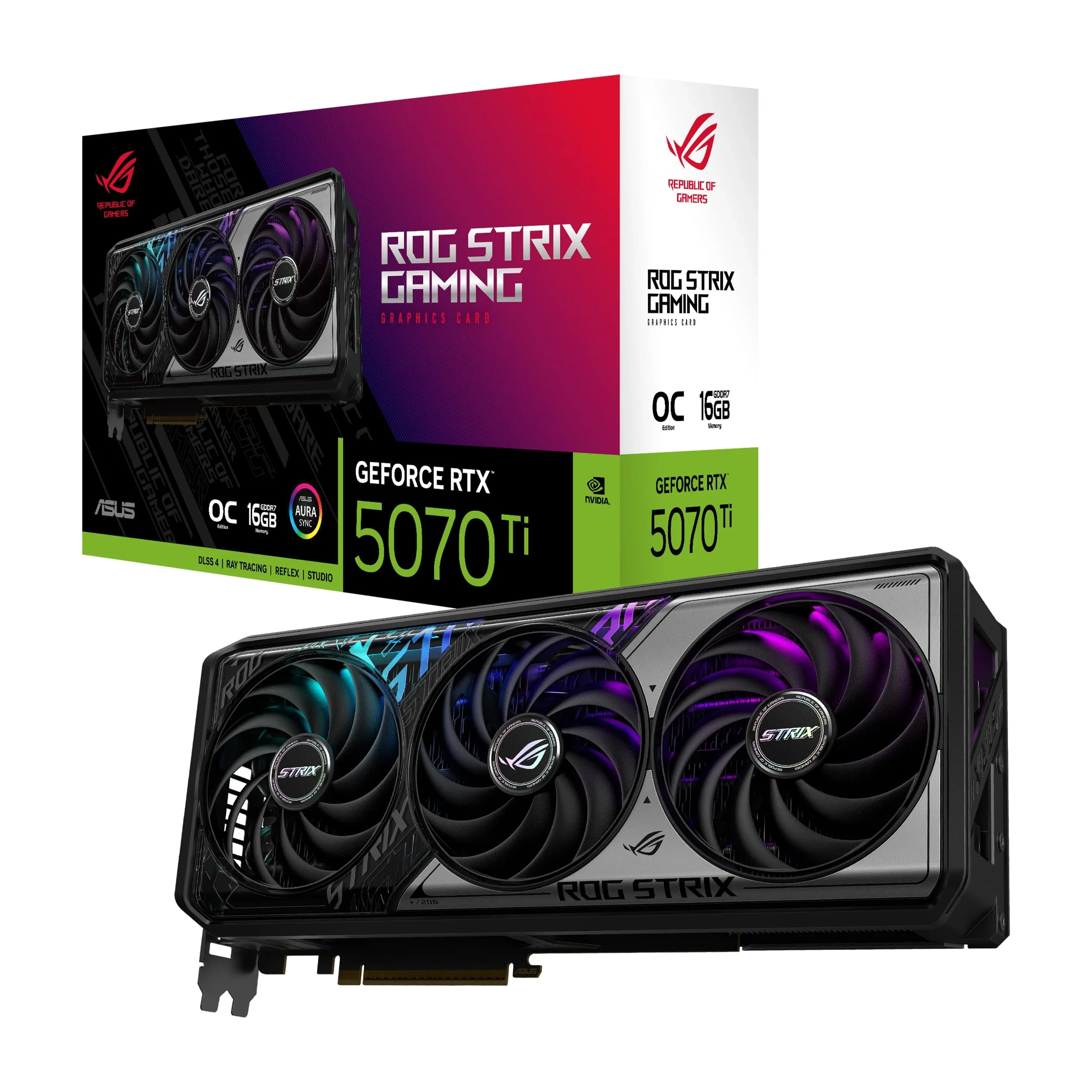 ASUS VGA ROG-STRIX-RTX5070TI-O16G-GAMING