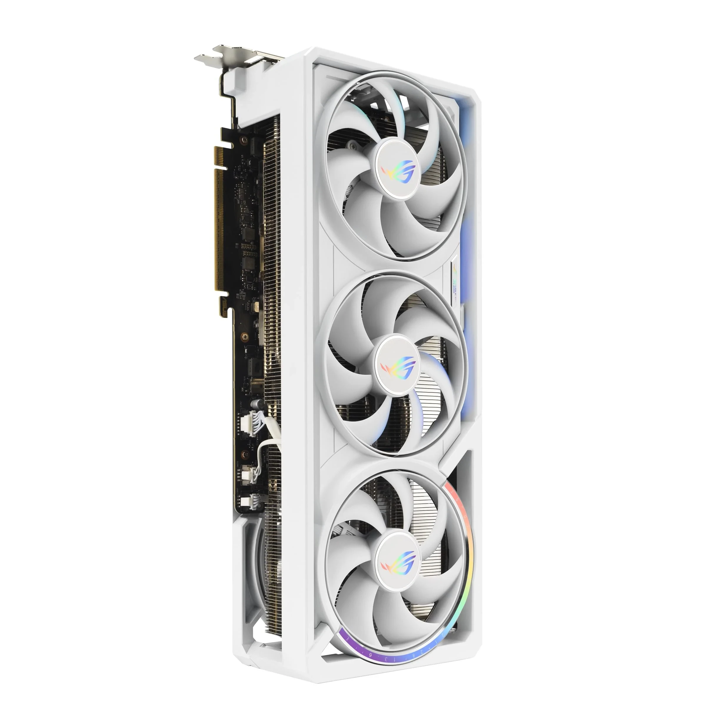 ASUS ROG Astral GeForce RTX 5090 Carte Graphique à Quatre Ventilateurs GDDR7 White OC Edition Gaming (NVIDIA DLSS 4, 3,8 emplacements, PCIe 5.0, 3 x DP 2.1b, 2 x HDMI 2.1b, Blanc, ROG-ASTRAL-RTX5090