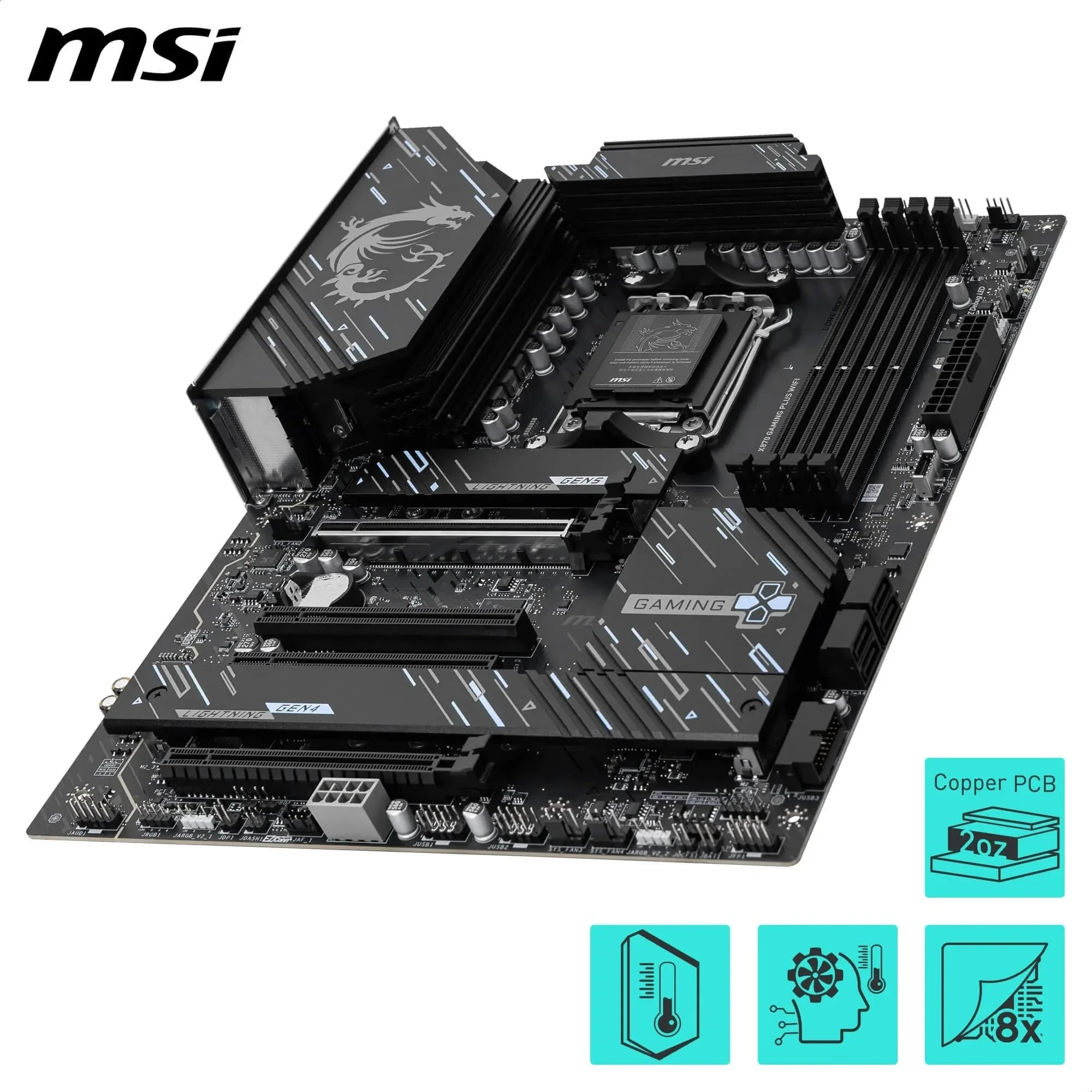 MSI X870E Gaming Plus WiFi Carte mère ATX