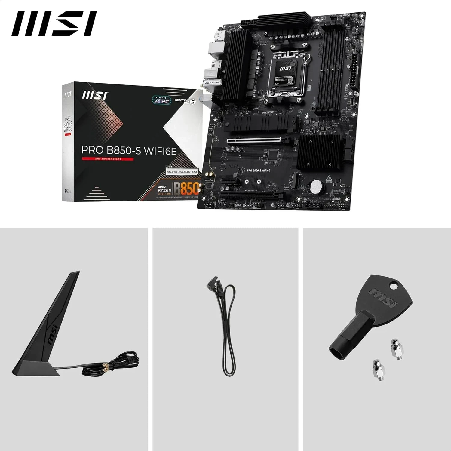 MSI PRO B850-S WIFI6E 