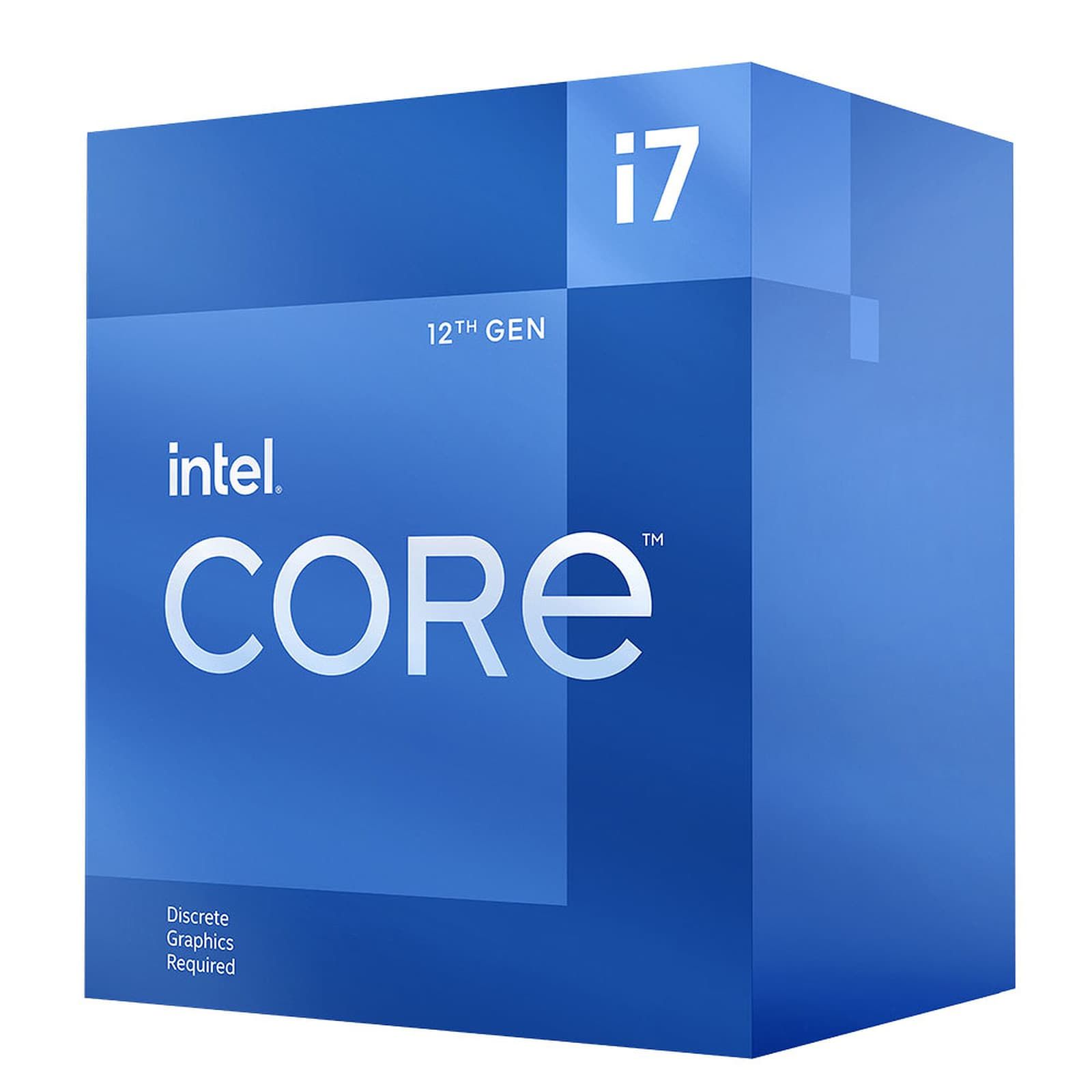 Intel Core i7 12700F (2.1 Ghz / 4.9 Ghz) Sans GPU