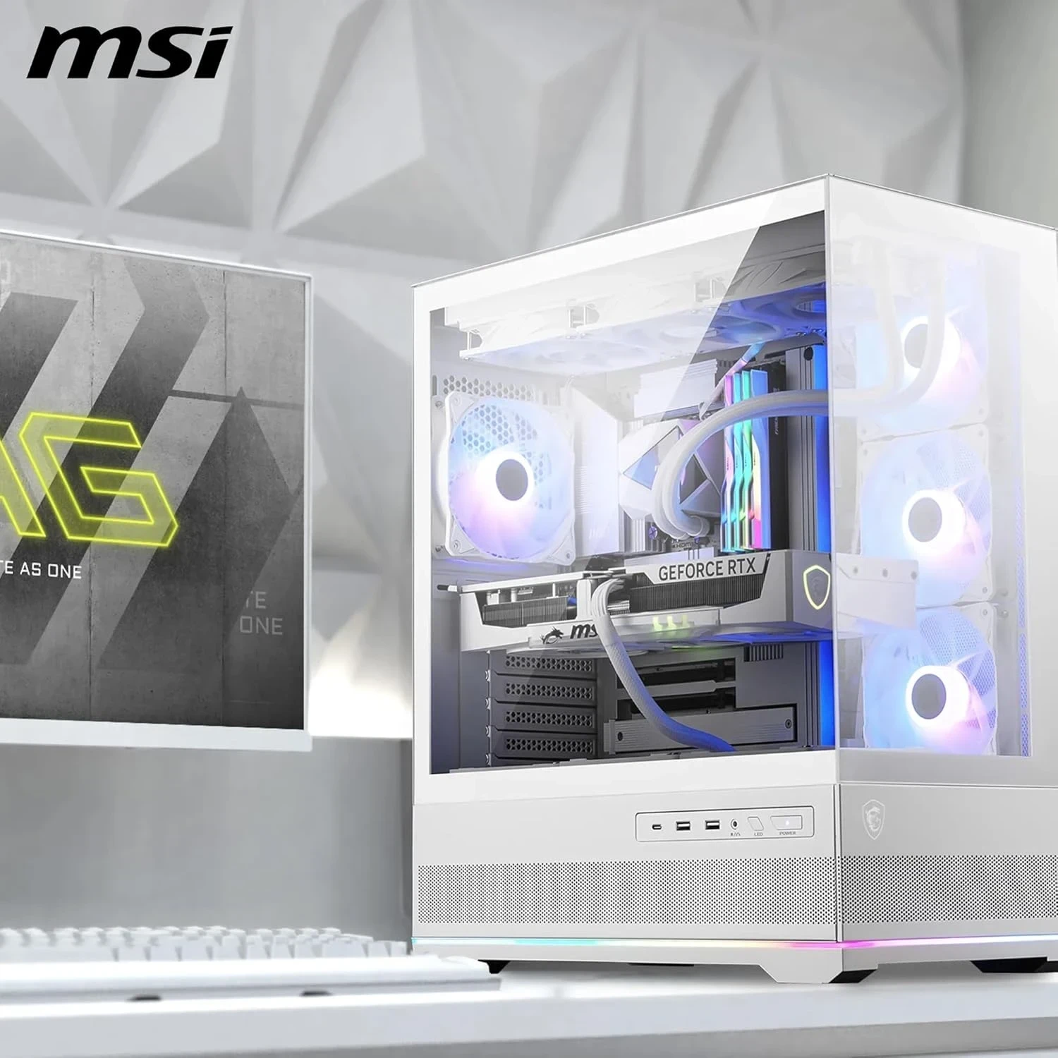 MSI MAG PANO 110R PZ BLANC