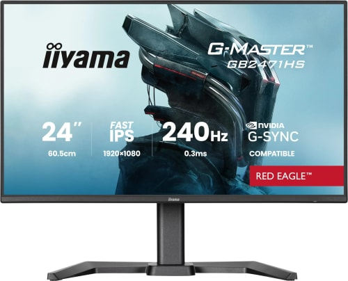 iiyama GB2471HS-B1-23.8" IPS, 1920x1080/240Hz, 2H1DP, Has