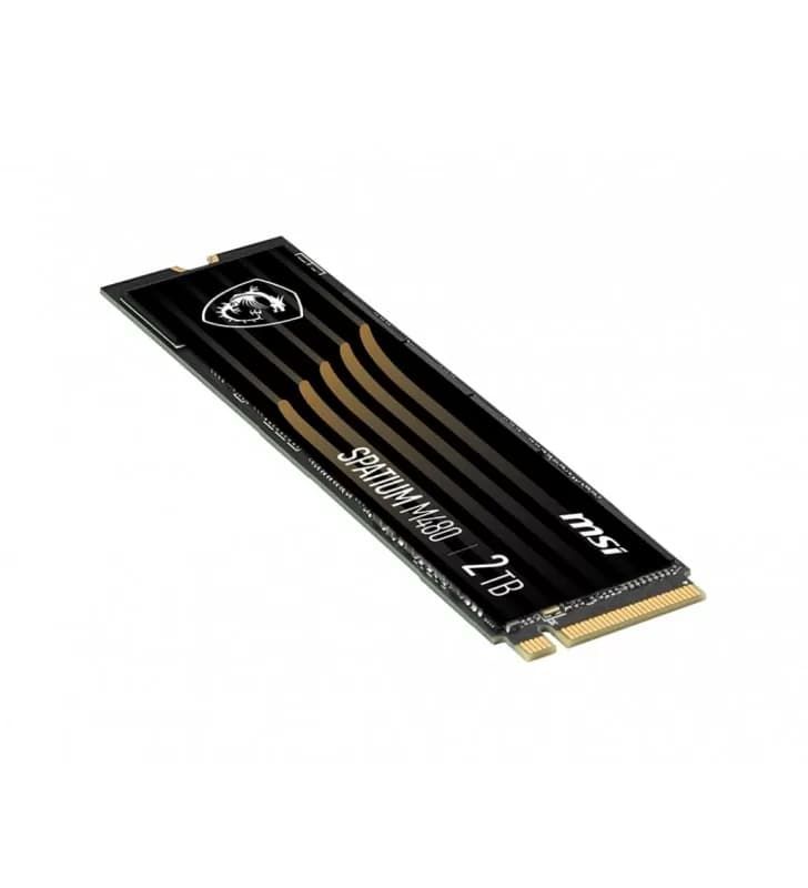 MSI SSD 2 To SPATIUM M480 PCIe 4.0 NVMe M.2
