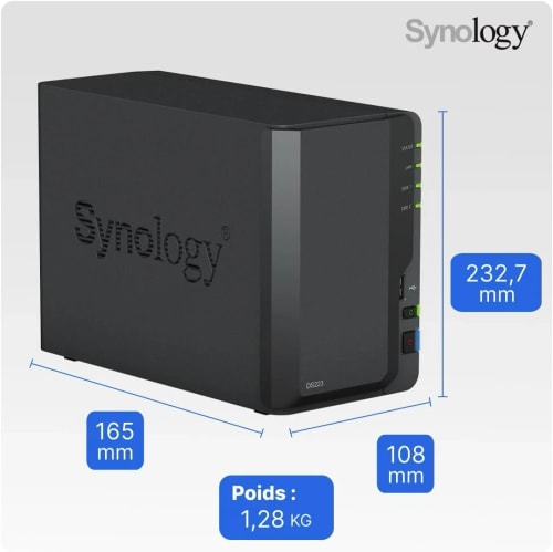 Synology Diskstation NAS DS223 2 Baies