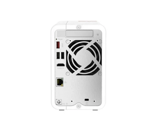 QNAP TS-262 NAS Tower Intel® Celeron® N4505 4 Go QNAP QTS Or, Blanc