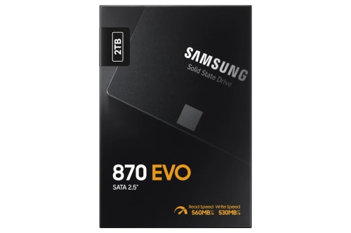 Samsung SSD 870 EVO 2"5 1To SATA (MZ-77E2T0B/EU)