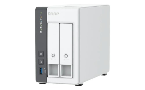 QNAP TS-216G serveur de stockage NAS Tower Cortex-A Cortex-A55 4 Go HDD Blanc