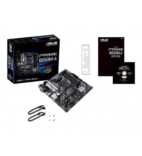 CARTE-MÈRE ASUS PRIME B550M-A - MICRO ATX - SOCKET AM4 - AMD B550
