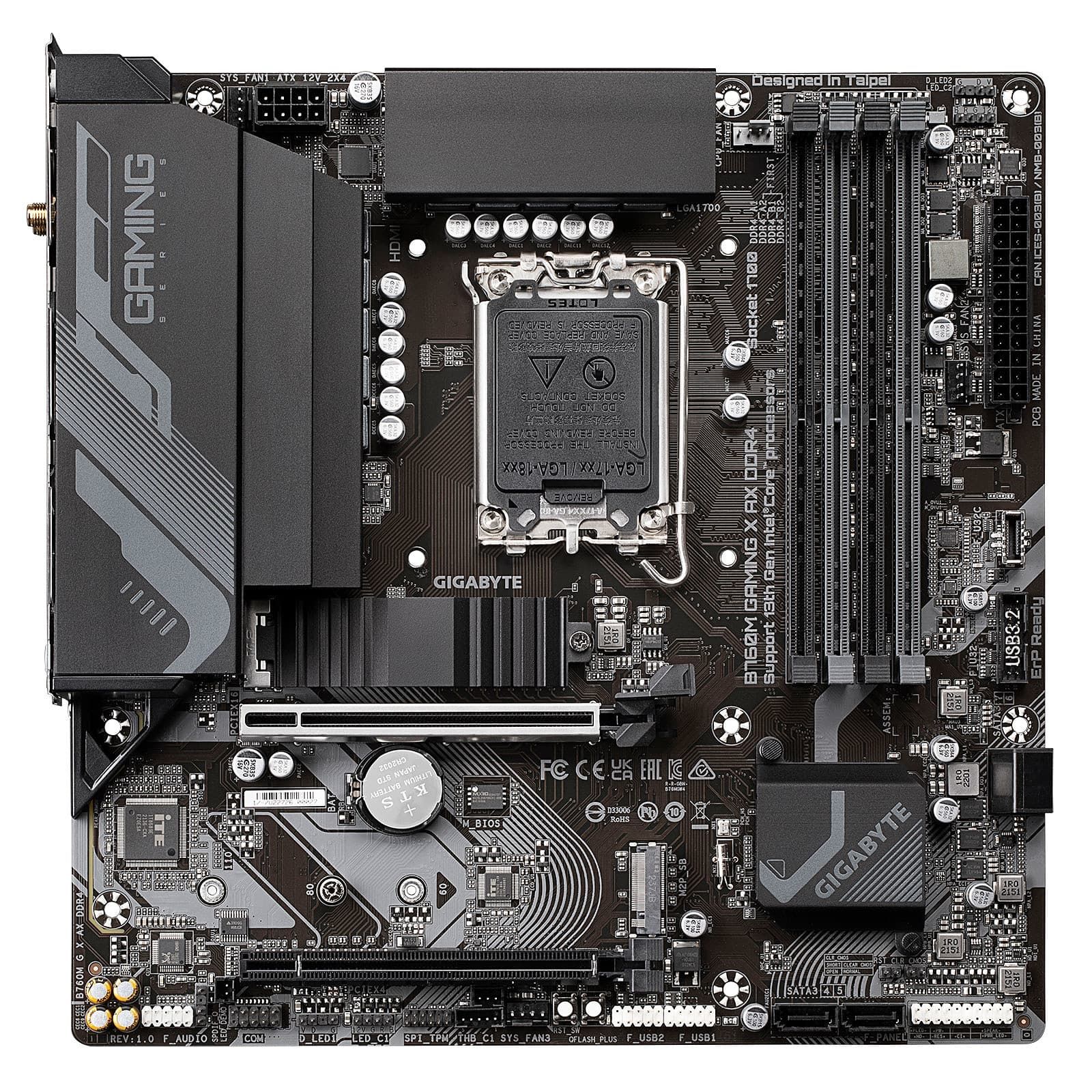 GIGABYTE B760M G X AX DDR4