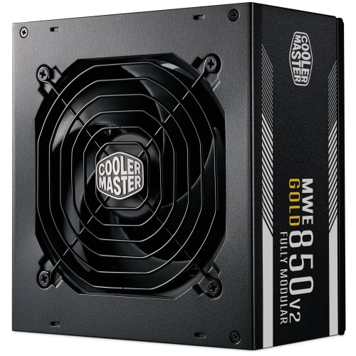 Cooler Master MWE Gold 850 V2 ATX 3.1 - 100% Modulaire - Prise EU - Support ATX 3.1, PSU 80 Plus Gold 850W, Garantie 5 Ans