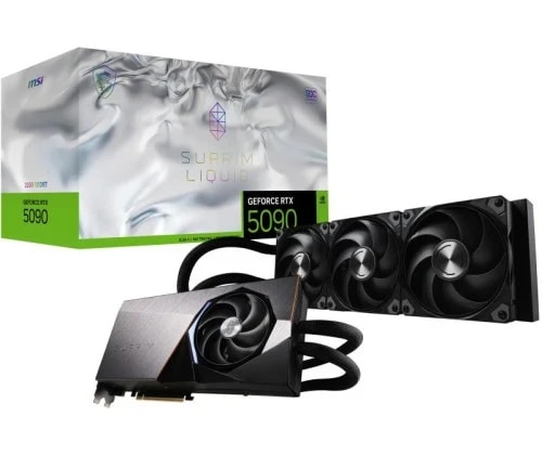 MSI GeForce RTX 5090 32G SUPRIM LIQUID SOC