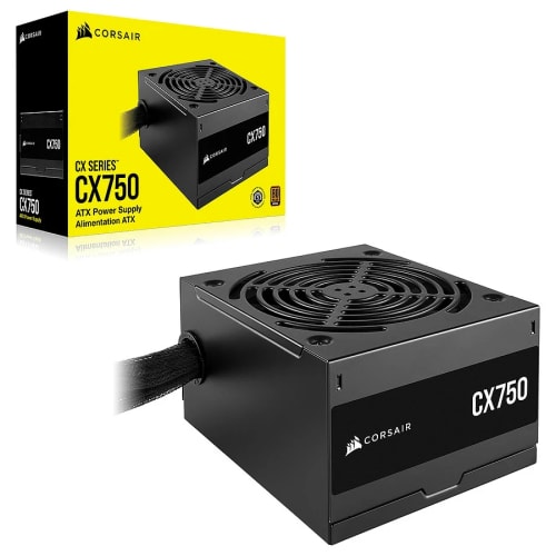 Alimentation CORSAIR CX SERIES, CX750, 80 PLUS BRONZE