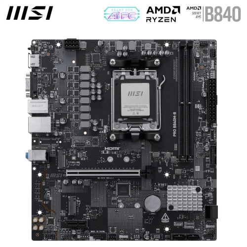 MSI Pro B840M-B Carte mère Micro ATX