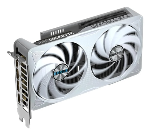 GIGABYTE GeForce RTX 5060 Ti Eagle OC Ice 16G Carte Graphique – 16 Go GDDR7, 128 Bits, PCI-E 5.0, 2617 MHz Fréquence du processeur, 3 x DisplayPort, 1 x HDMI, GV-N506TEAGLEOC ICE-16GD