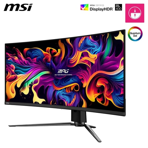 MSI MPG 341CQPX QD-OLED écran Plat de PC 80 cm (31.5") - 240 HZ - 3440 x 1440 Pixels - TYPE C DP 98W