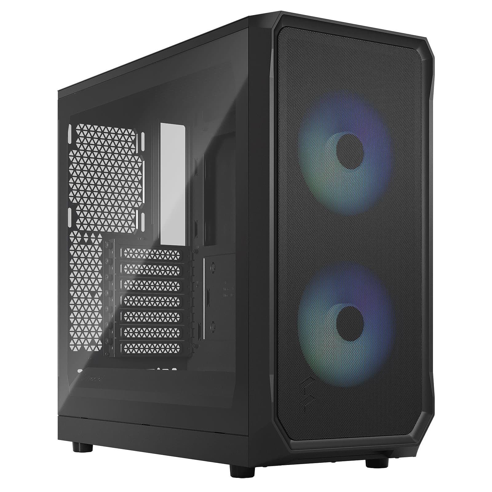 FRACTAL DESIGN FOCUS 2 RGB BLACK TG CLEAR TINT