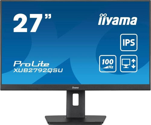 IIYAMA XUB2792QSU-B6  27",IPS,2560x1440/100Hz,1H1DP,