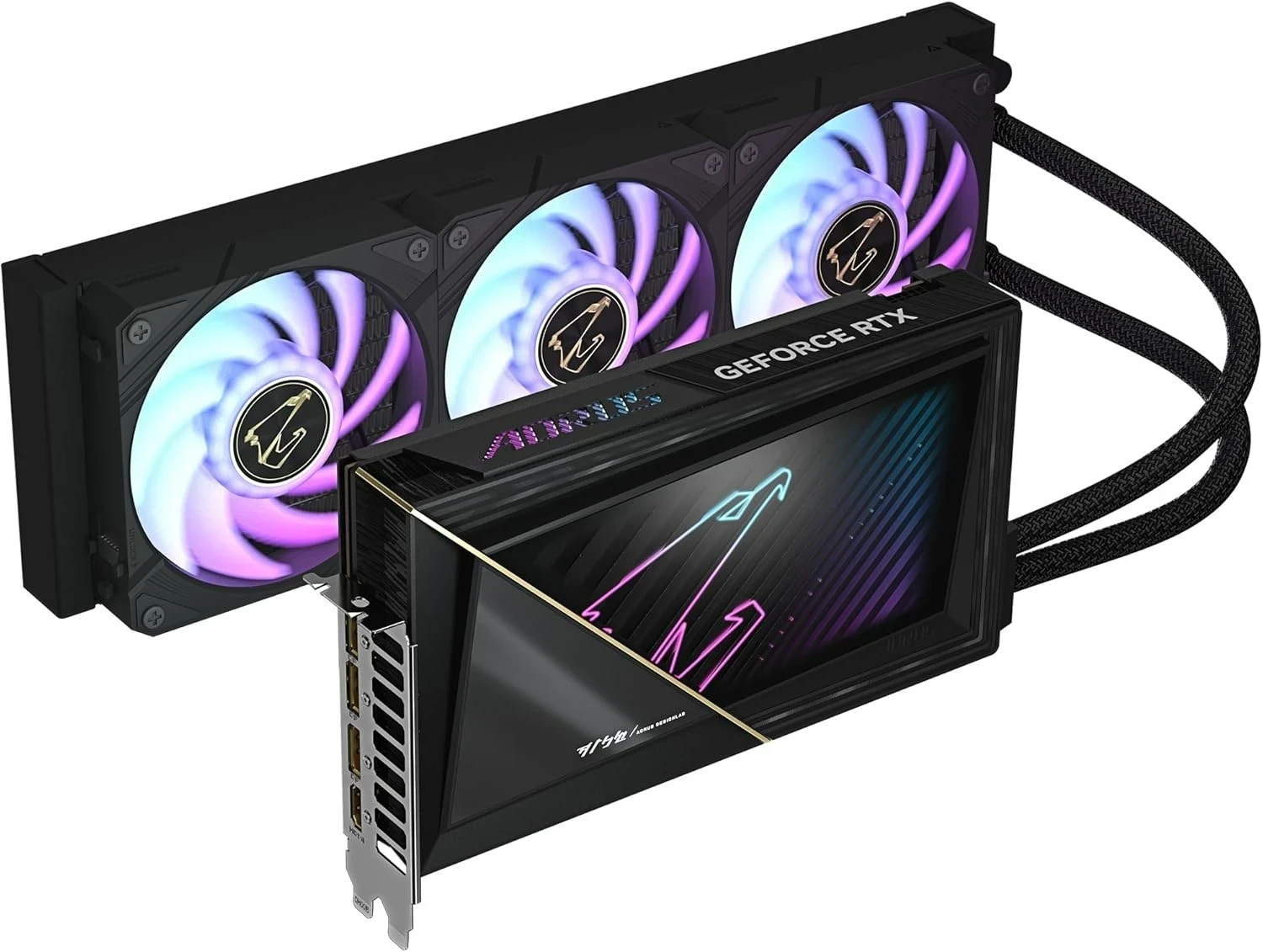 Gigabyte GeForce RTX 5090 AORUS Xtreme WATERFORCE 32G - 32 Go GDDR7, 512 Bits, PCI-E 5.0, 2655 MHz Fréquence du Cœur