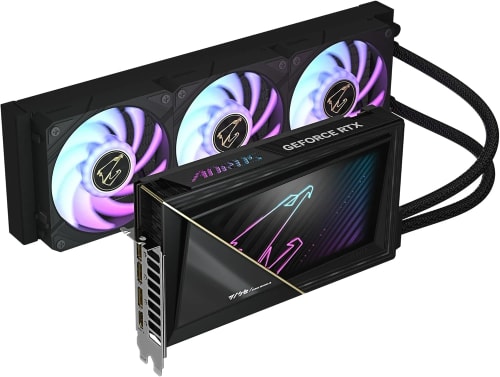 Gigabyte GeForce RTX 5090 AORUS Xtreme WATERFORCE 32G - 32 Go GDDR7, 512 Bits, PCI-E 5.0, 2655 MHz Fréquence du Cœur
