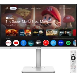 MSI Modern MD272UPSW Smart Monitor 27" 4K UHD Google TV