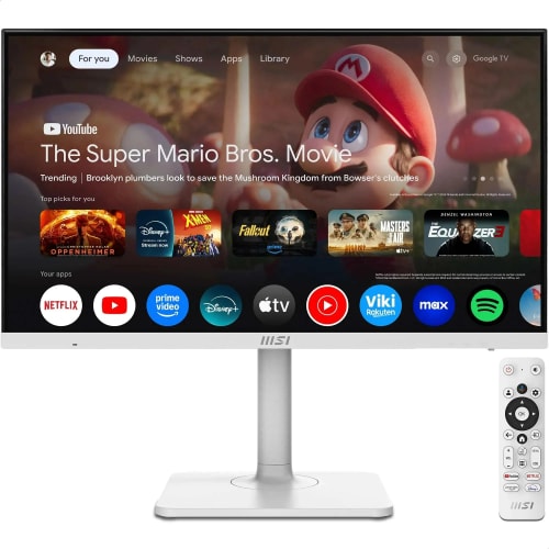 MSI Modern MD272UPSW Smart Monitor 27" 4K UHD Google TV