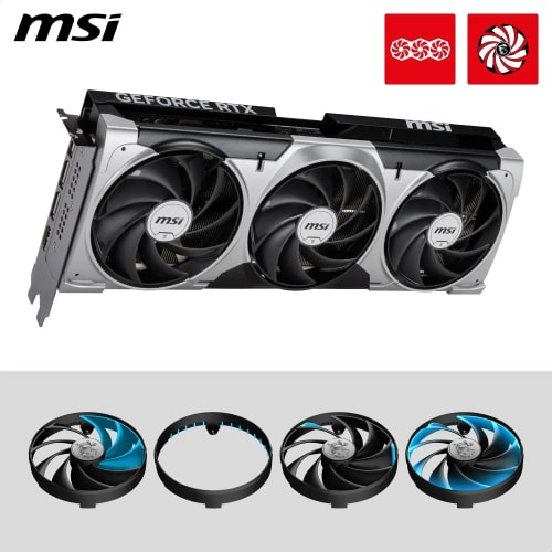 MSI NVIDIA GeForce RTX 5080 16G Ventus 3X OC Carte Graphique - 16 Go GDDR7