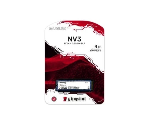 Kingston Technology 4 To NV3 M.2 2280 NVMe SSD