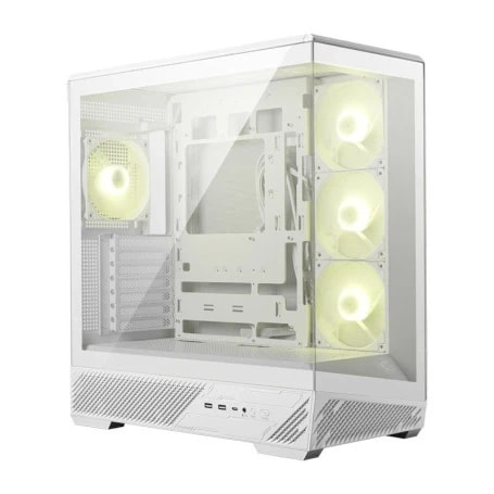 MSI MAG PANO 130R PZ Blanc Boîtier PC Moyen Tour