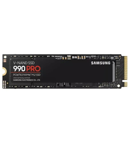 SSD SAMSUNG SERIE 990 PRO M.2 1To 2280 PCIe Gen 4.0 x4 NVMe 2.0 MZ-V9P1T0BW