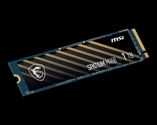 MSI SPATIUM M450 PCIe 4.0 NVMe M.2 1To