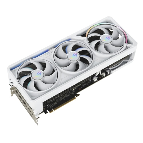 ASUS ROG Astral GeForce RTX 5090 Carte Graphique à Quatre Ventilateurs GDDR7 White OC Edition Gaming (NVIDIA DLSS 4, 3,8 emplacements, PCIe 5.0, 3 x DP 2.1b, 2 x HDMI 2.1b, Blanc, ROG-ASTRAL-RTX5090