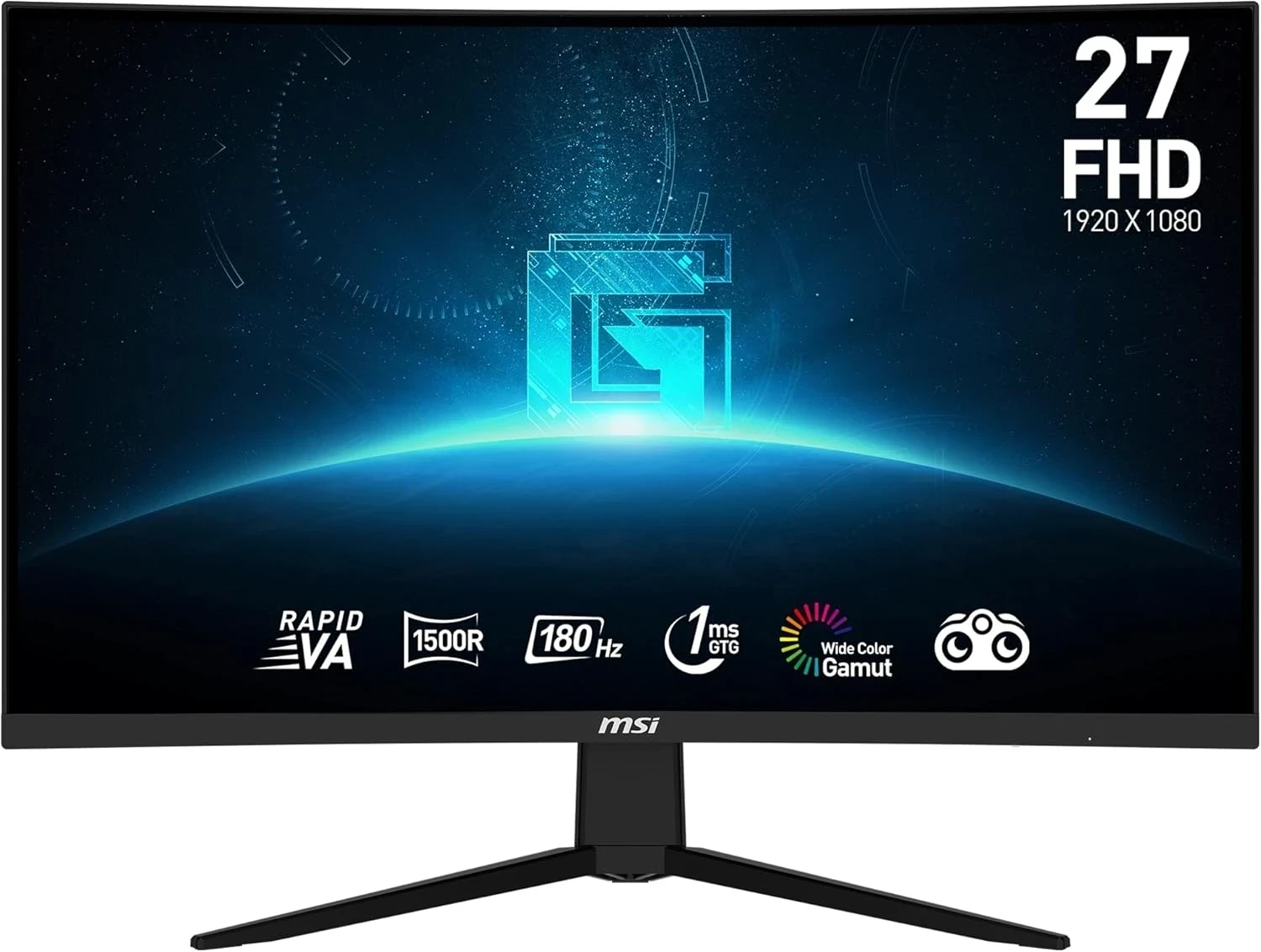 MSI G27C3F Écran gaming incurvé FHD de 27 pouces