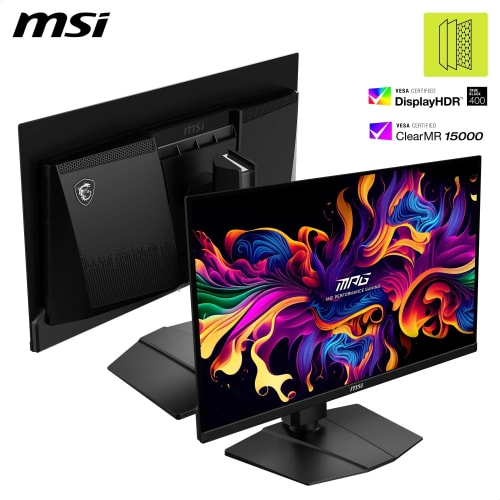 MSI MAG 271QP QD-OLED X28 écran Gaming 27" WQHD - Dalle Quantum Dot OLED 2560 x 1440, 280Hz / 0,03ms, DisplayHDR 400,