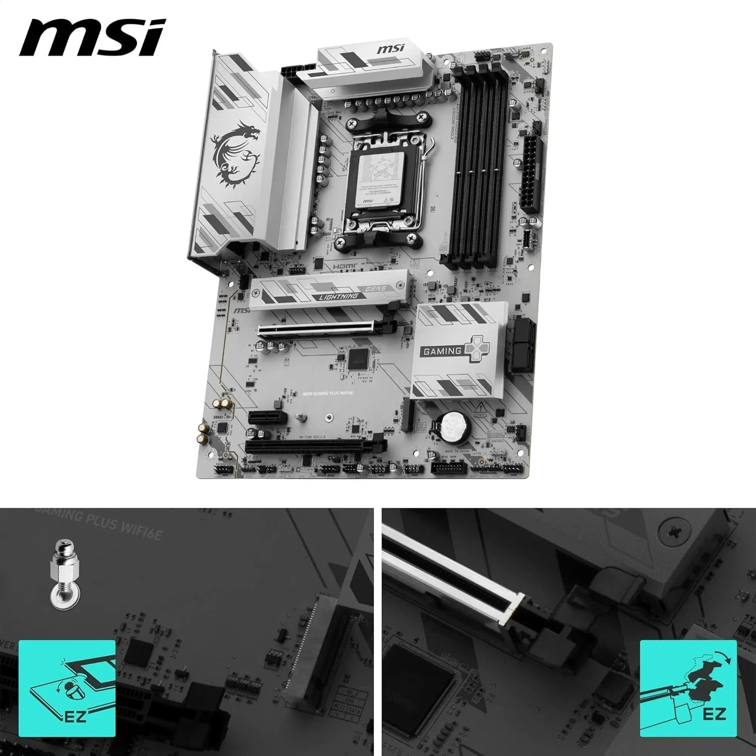 MSI B850 Gaming Plus WIFI6E 