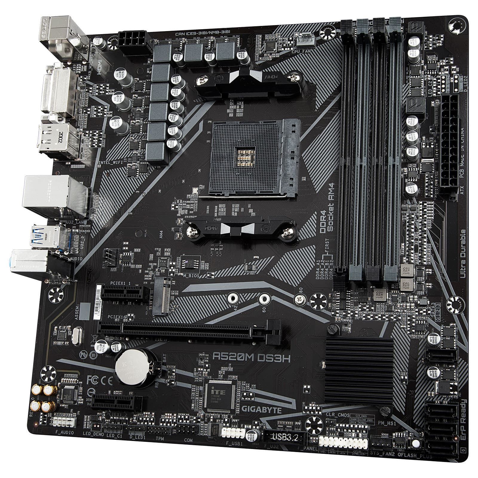 GIGABYTE A520M DS3H