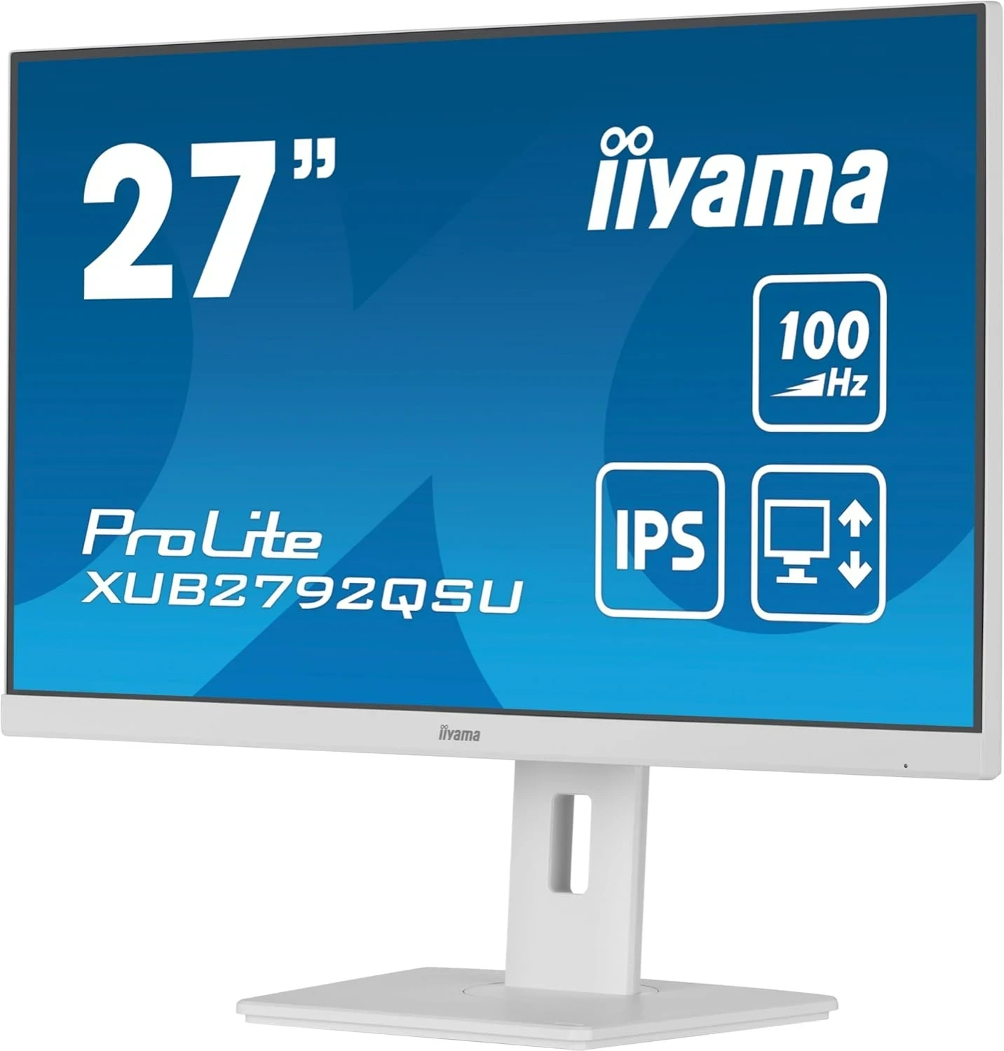IIYAMA XUB2792QSU-W6 BLANC  27",IPS,2560x1440/100Hz,1H1DP, (copie)